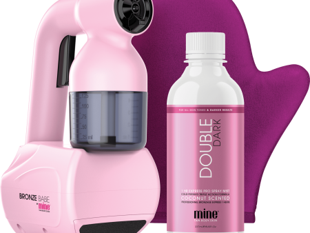 Minetan Bronze Babe Personal Spray Tan Kit - Pink For Discount