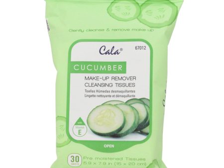 TOALLITAS DESMAQUILLANTES CON PEPINO - CALA Online