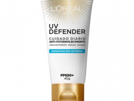 UV DEFENDER ANTI FOTOENVEJECIMIENTO HIDRATACIÓN INTENSA FPS 50+ -LOREAL DERMO EXPERTISE Online Hot Sale