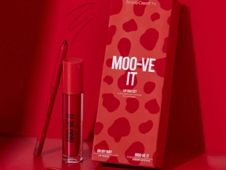 SET DE LABIOS - MOO-VE IT WHATS YOUR AVAILABILIPPY - BEAUTY CREATIONS Fashion